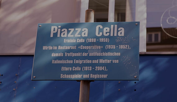 Fotogramma da Erminia Cella Dezza e il Cooperativo di Zurigo